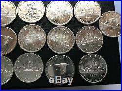 Canada Silver Dollars $1 0.6 oz 20 Mixed dates AU/BU/ PL CD20