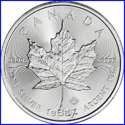 Canada Silver Maple Leaf 1 oz $5 BU Five 5 Coins Random Date
