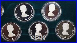Canada Winter Olympic Proof Set 10 Silver $20 and One $100 Gold Coin with COA Canada Winter Olympic Proof Set 10 Silver $20 and One $100 Gold Coin with COA