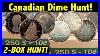 Coin_Roll_Hunting_Canadian_Dimes_Silver_Proofs_2_Box_Hunt_01_huu