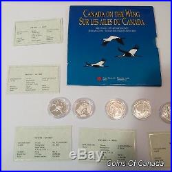 Collection of 25 Silver Canada 50 Cent Pieces Special RCM Series #coinsofcanada