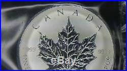 F12 f15 Privy Mark 2007 Canada Silver Maple Leaf 1 oz. 9999 Silver Fabulous 12