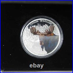 Imposing Icons Moose Silver $30 Proof 2020 Canada COA SKUCPC7027