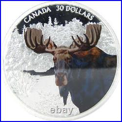 Imposing Icons Moose Silver $30 Proof 2020 Canada COA SKUCPC7027