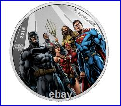 Justice League World's Greatest 2018 Canada 2 Oz Silver Coin $30 Ngc Pf 70 Uc Er