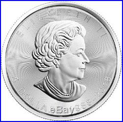 LOT OF 25 2018 Canada 1 oz Silver Maple Leaf 30th Anniversary $5 Coin GEM BU