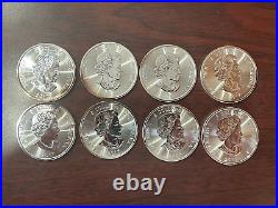Lot (8) 2017 Canada $5 Dollar 1oz. 9999 Silver BU Toning LYNX Predator Series Lot (8) 2017 Canada $5 Dollar 1oz. 9999 Silver BU Toning LYNX Predator Series