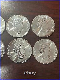 Lot (8) 2017 Canada $5 Dollar 1oz. 9999 Silver BU Toning LYNX Predator Series Lot (8) 2017 Canada $5 Dollar 1oz. 9999 Silver BU Toning LYNX Predator Series