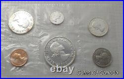 Lot Of 5 Canada Silver Prooflike Sets 1963 1964 1965 1966 1967 #coinsofcanada