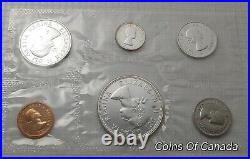 Lot Of 5 Canada Silver Prooflike Sets 1963 1964 1965 1966 1967 #coinsofcanada