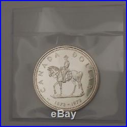 Lot of 10 1973 RCMP Mountie Canada Silver Dollars UNCIRCULATED #coinsofcanada