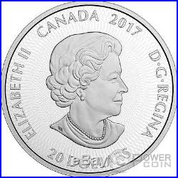 MAPLE LEAF Canadian Kaleidoscope 1 Oz Silver Coin 20$ Canada 2017