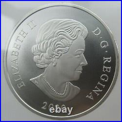 NGC PF70 Canada 2020 Swarovski Crystals Brazilian Aquamarine Tiara Silver Coin