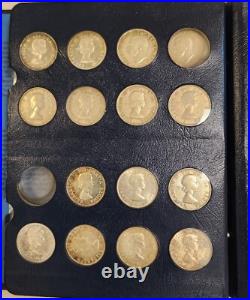 Nearly Complete (29) Coin 1937 1988 Canada Canadian Silver Half Dollar Set Nearly Complete (29) Coin 1937 1988 Canada Canadian Silver Half Dollar Set