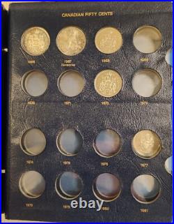 Nearly Complete (29) Coin 1937 1988 Canada Canadian Silver Half Dollar Set Nearly Complete (29) Coin 1937 1988 Canada Canadian Silver Half Dollar Set