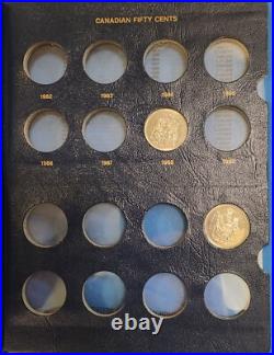 Nearly Complete (29) Coin 1937 1988 Canada Canadian Silver Half Dollar Set Nearly Complete (29) Coin 1937 1988 Canada Canadian Silver Half Dollar Set