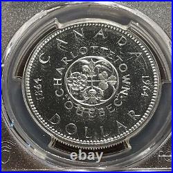 PCGS Certified 1964 Canada 1 Silver Dollar Cameo Coin PL66Cam