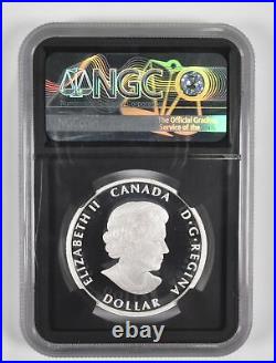 PF70 UCAM 2020 Canada Dollar $1 1 Oz Silver Peace High Relief FDOI NGC 1433