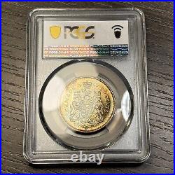 PL63 1965 50C Canada Silver 50 Cents Proof, PCGS Trueview- Rainbow Toned PL63 1965 50C Canada Silver 50 Cents Proof, PCGS Trueview- Rainbow Toned