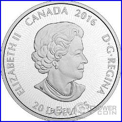 POLAR BEAR Canadian Kaleidoscope 1 Oz Silver Coin 20$ Canada 2016