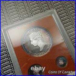 RARE 1979 Canada Johnson Matthey Mallory Silver 6 Coin Beaver Set #coinsofcanada