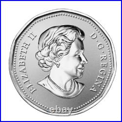 Rare Canada $1 Dollar Sterling Silver Snowflake Coin Loonie Carols, 2006
