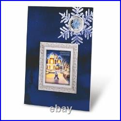 Rare Canada $1 Dollar Sterling Silver Snowflake Coin Loonie Carols, 2006
