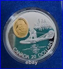 Rcm Powered Flight In Canada The First 50years 20$ Silver Series One Collection