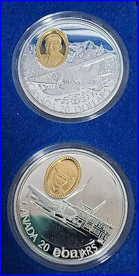 Rcm Powered Flight In Canada The First 50years 20$ Silver Series One Collection