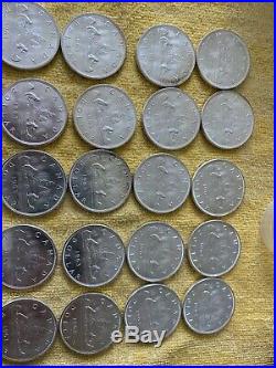 Roll Of 20 1963 Canada Silver Dollar Mint Like
