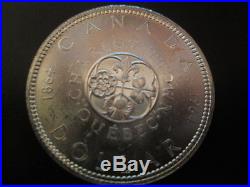 Roll of 20 1964 Canadian Silver Dollars GEM UNCIRCULATED Elizabeth Commemorative