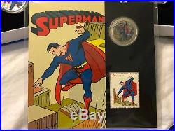 Super Rare Canada DC Comics Superman Ultimate 10 Coin set Silver. 9999 Pure