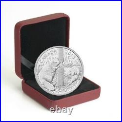 The Beaver 2013 Canada $50 Fine Silver 5 oz. Coin