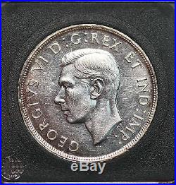 Uncirculated 1947 Canada $1 Silver Foreign Coin Free S/H