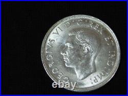 Vintage Coin 1939 Canada Canadian Uncirculated Silver Dollar