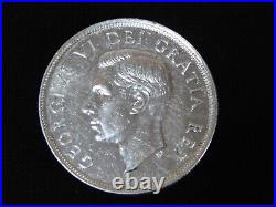 Vintage Coin 1949 Canada Canadian Uncirculated Silver Dollar